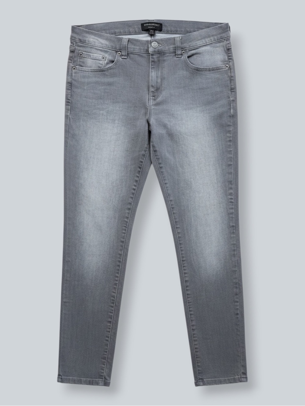 Banana Republic Skinny Ankle Jean Size 31 / 12 Gray Mid Rise Stretch